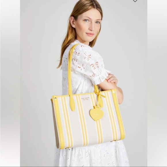 Kate Spade Market Street Medium Tote Morning Light Multi Canvas FINAL PRICE - Picture 2 of 8